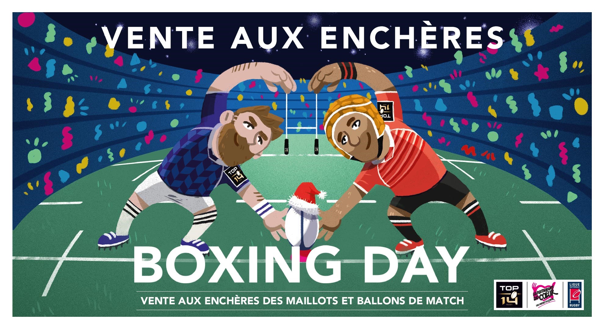 BOXING DAY : 92 258 REPAS FINAncés PAR LA LNR ET LES CLUBS PROFESSIONNELS AU PROFIT DES RESTOS DU CŒUR 