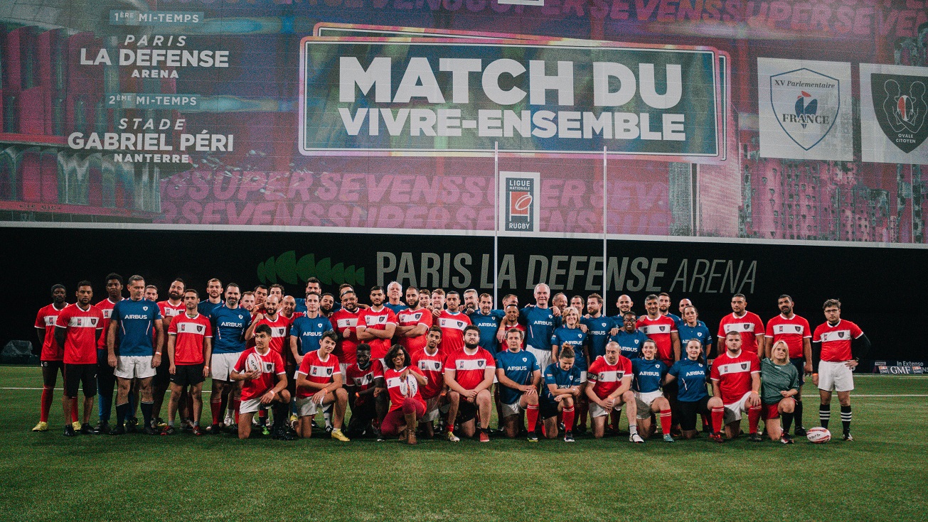 Retour en vidéo sur le Match du Vivre-Ensemble organisé lors de la Finale de l'InExtenso Supersevens
