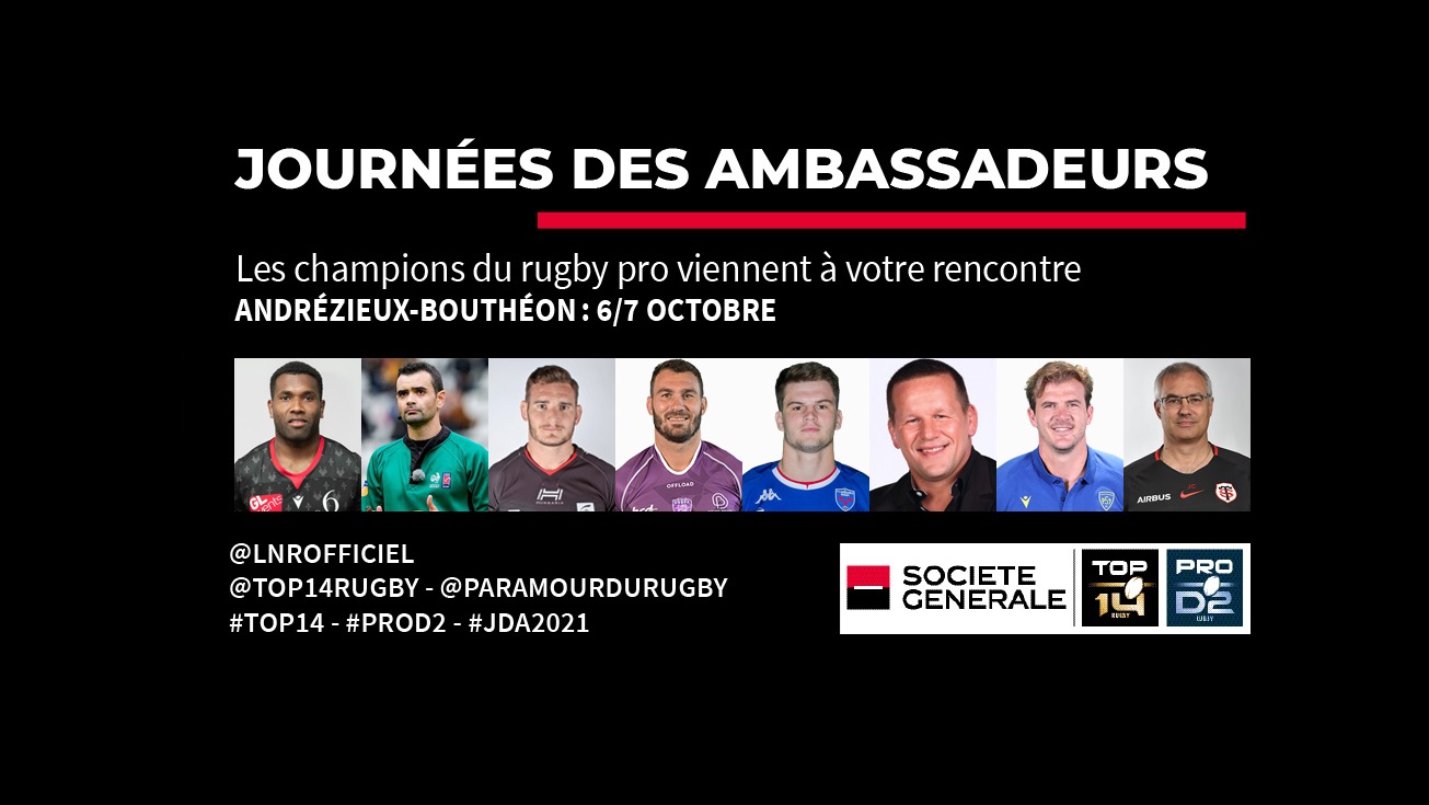 LES 6 & 7 OCTOBRE, les Journées des Ambassadeurs font étape à Andrézieux-Bouthéon 