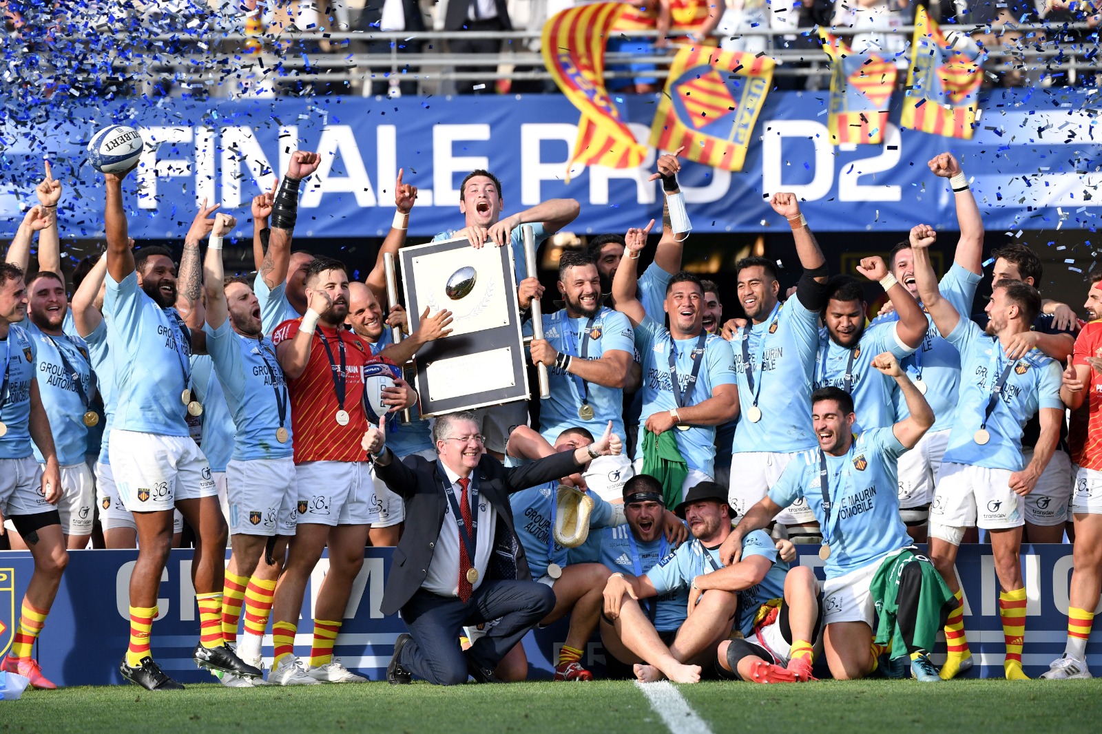 L'USAP EST CHAMPION DE PRO D2 !