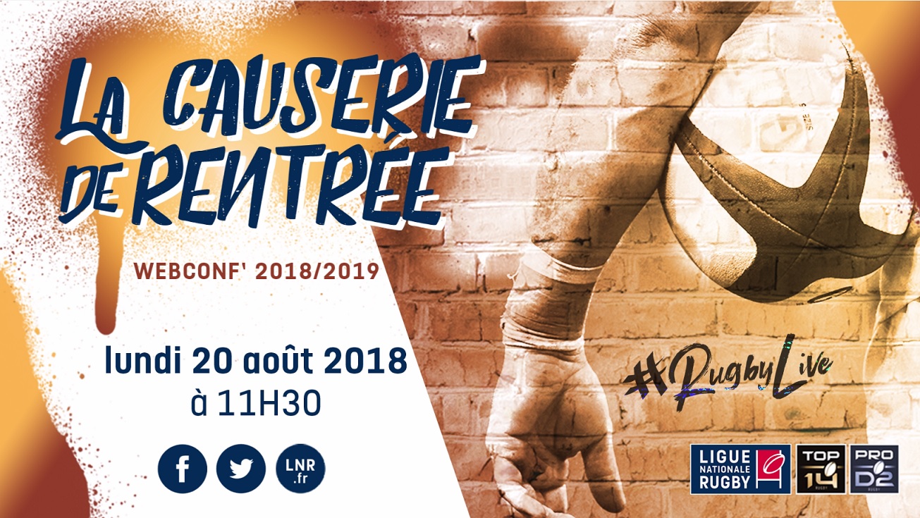 Suivez la Causerie de rentrée en direct