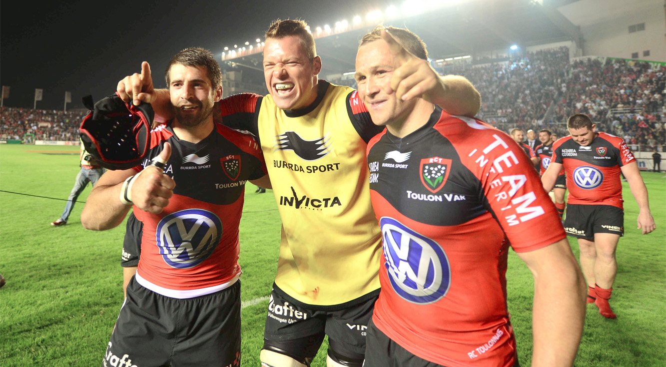 Toulon, l'historique en match de barrage