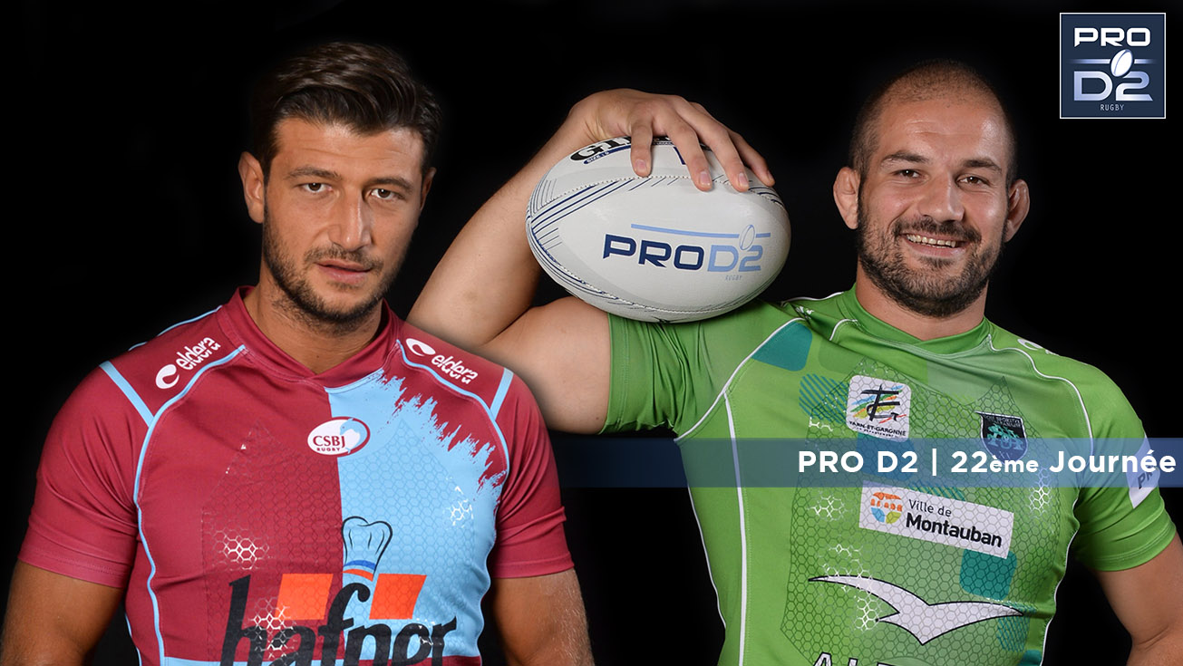 PRO D2, J22 | BOURGOIN – MONTAUBAN: 26 - 17