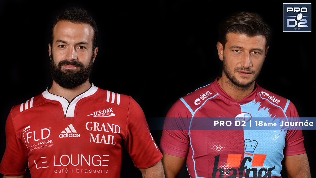 PRO D2, J18 | Dax - Bourgoin : 30 - 22
