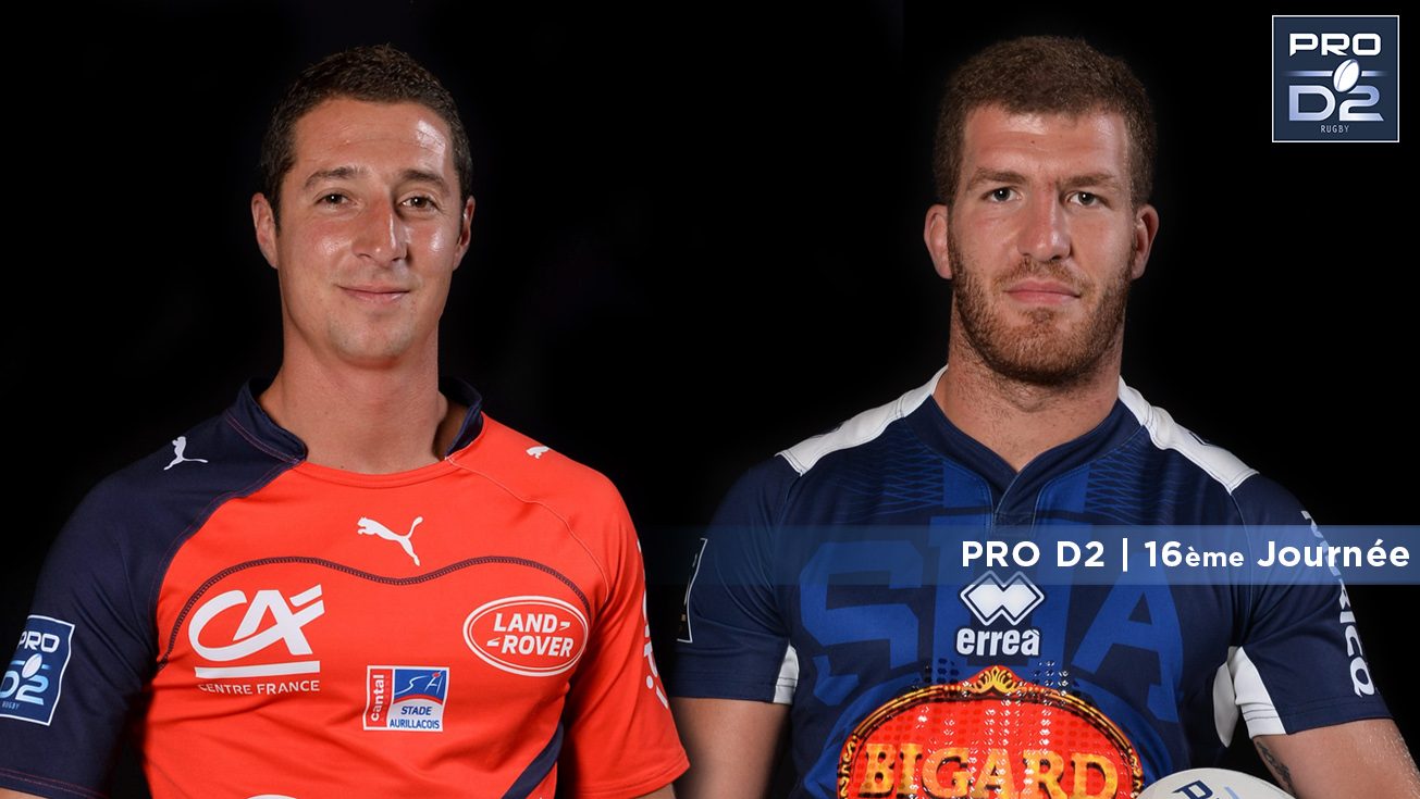 PRO D2, J16 | Aurillac – Agen: 19-16