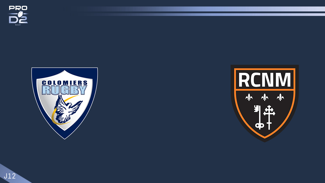 PRO D2, J12 – Colomiers - Narbonne: 19-16