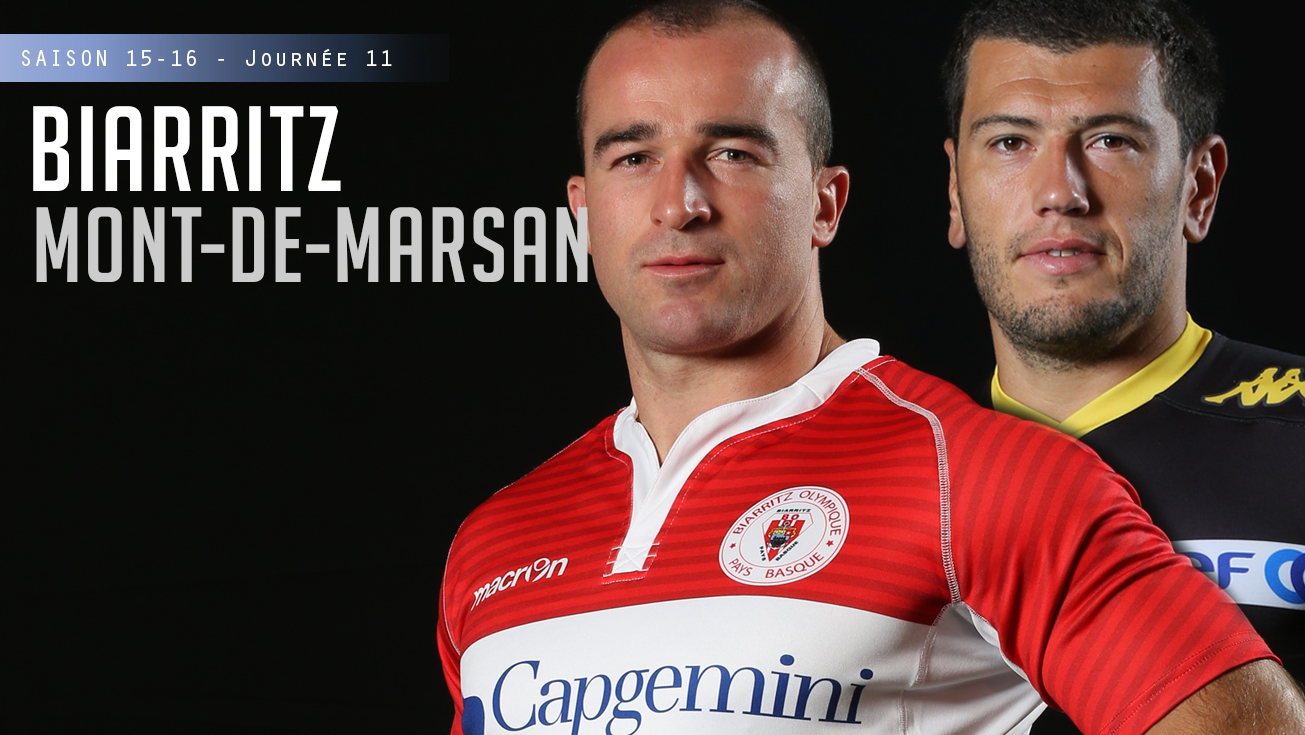 PRO D2, J11 – Biarritz – Mont de Marsan