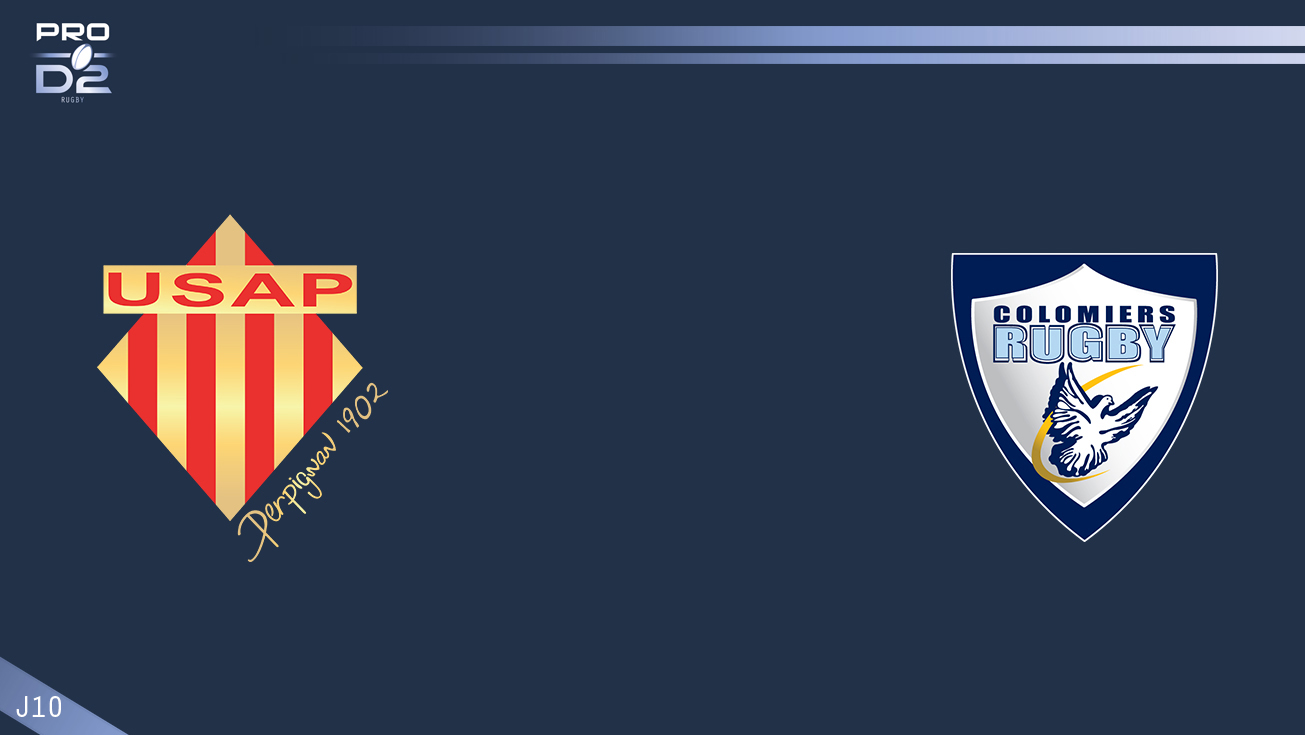 PRO D2, J10 – Perpignan - Colomiers: 23-23