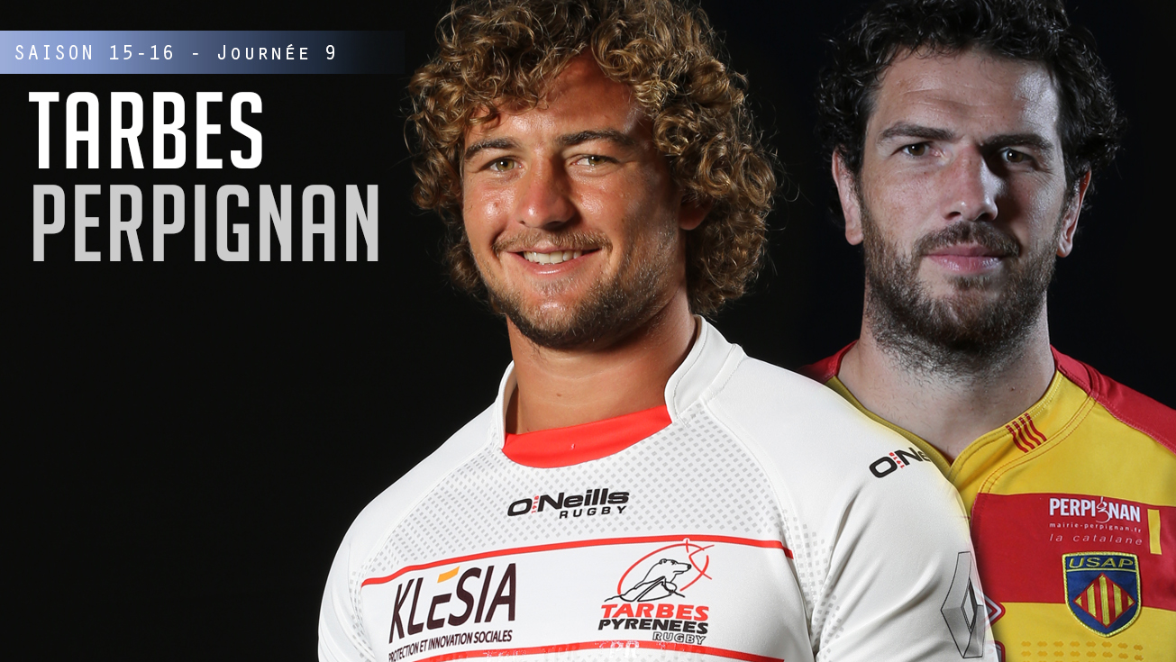 PRO D2, J9 - Tarbes - Perpignan : 18 - 16 (bd)