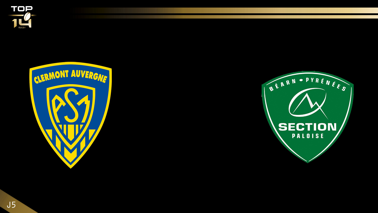 TOP 14, J5 - Clermont - Pau: 35-10