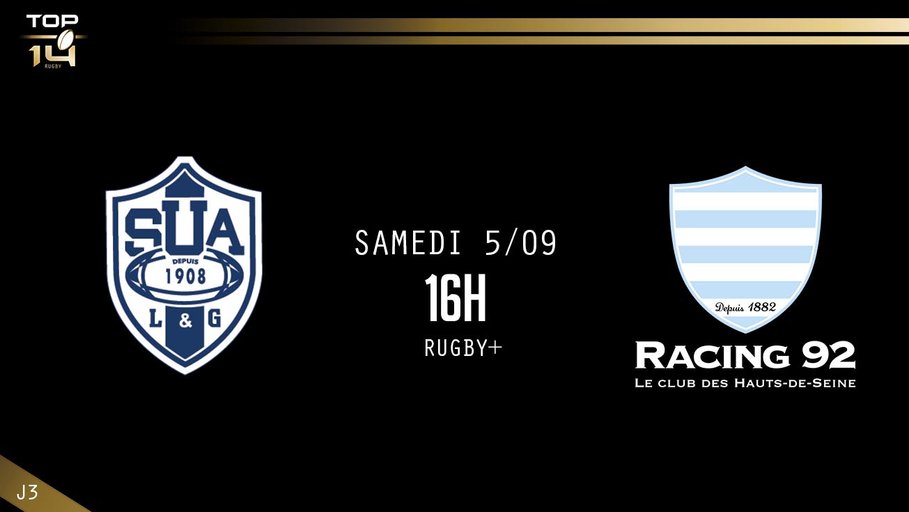 TOP 14, J3 - Agen – Racing 92