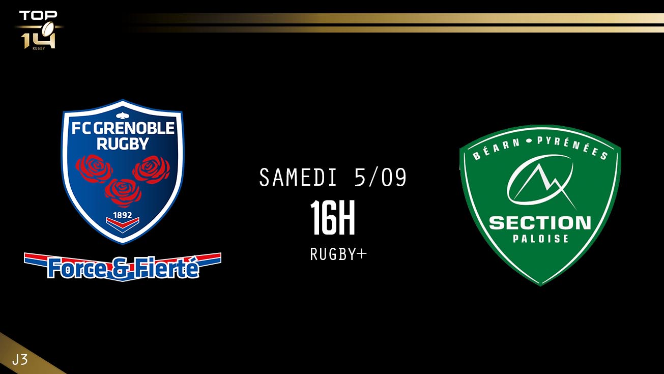 TOP 14, J3 - Grenoble – Pau