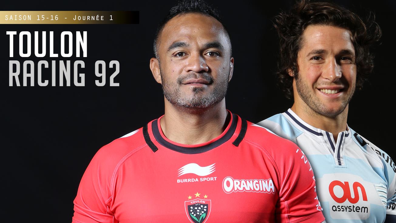 TOP 14, J1 - Toulon-Racing 92 : 22 - 27
