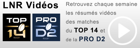 Newsletter Ligue nationale de rugby - Lundi 15 septembre 2014