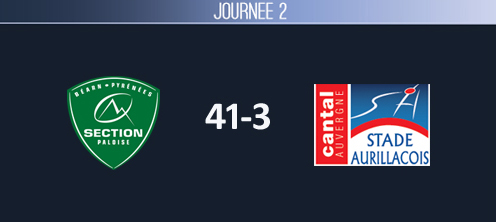 PRO D2, J2 - Pau - Aurillac: La Section déroule