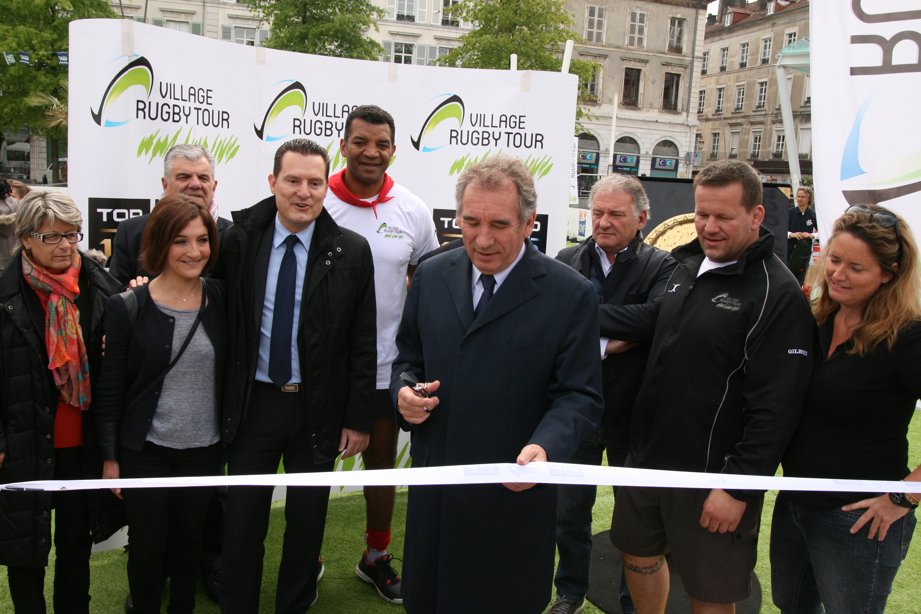 Retour en images Village Rugby Tour à Pau
