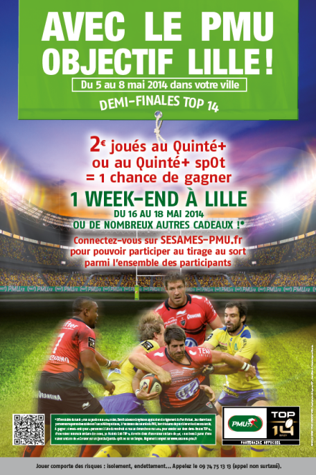 Objectif Lille avec le PMU