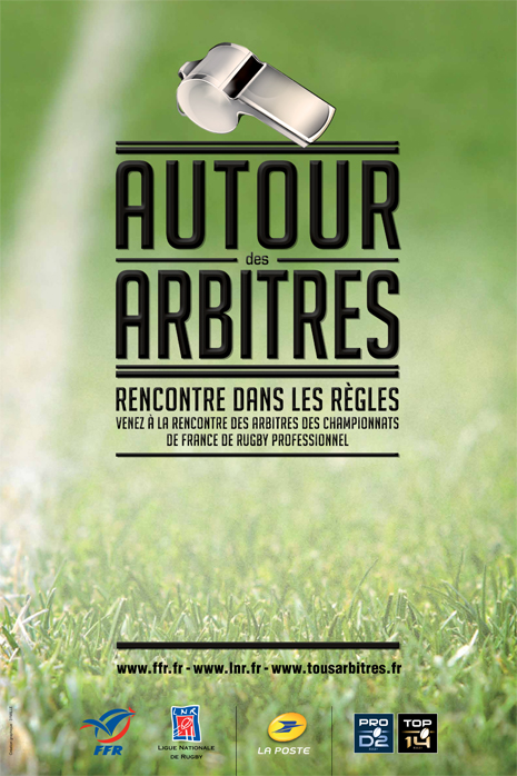 Communiqué de Presse : Opération Autour des Arbitres à Béziers (18 mars) et Montpellier (19 mars) avec Jérôme Garcès