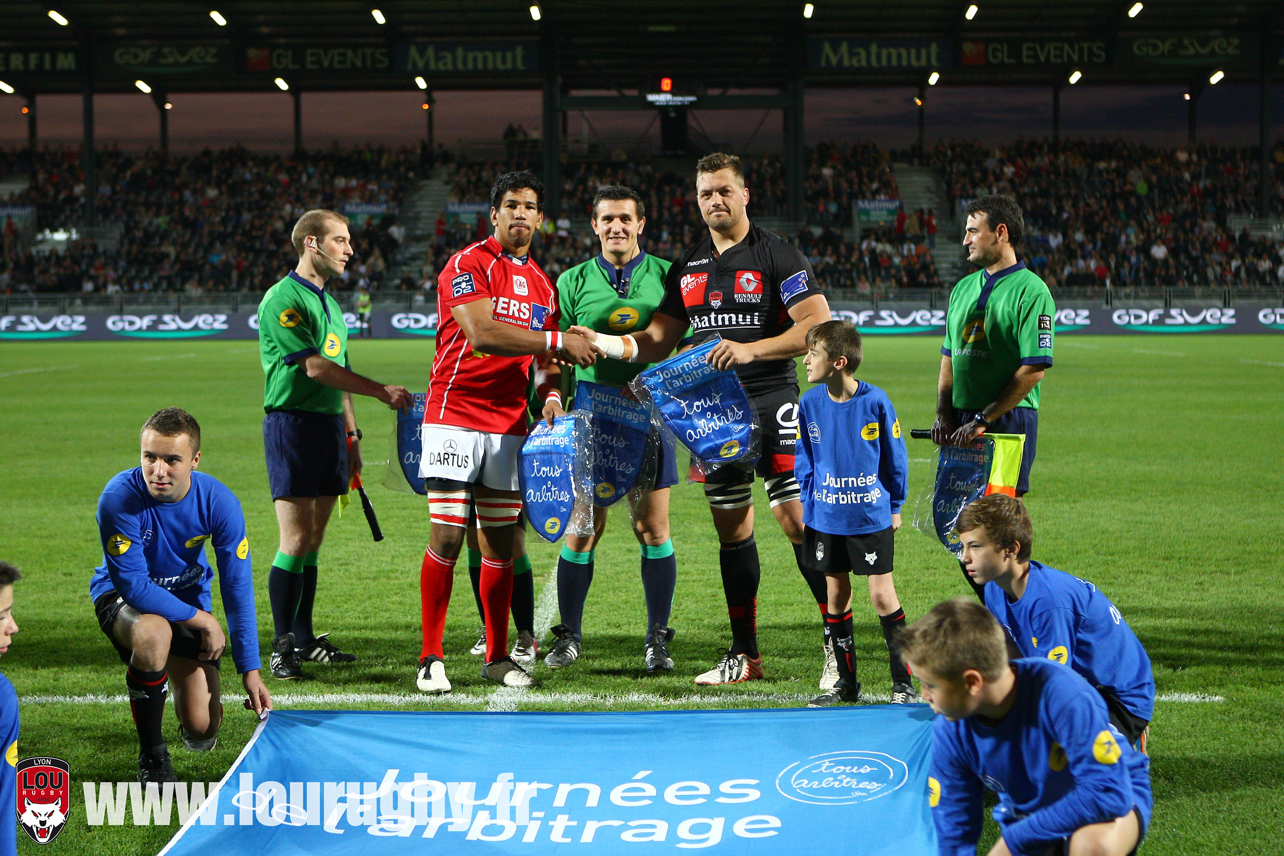 Journées de l'arbitrage 2013: le rugby a joué le jeu