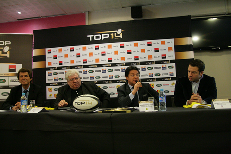 Retour sur la conférence de présentation des demi-finales du TOP 14 à Nantes