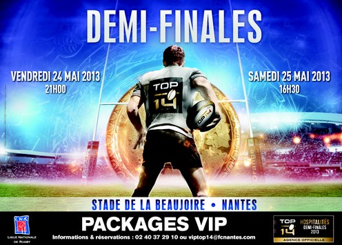 Hospitalités phases finales TOP 14