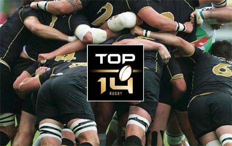 TOP 14 - J10 du 1e novembre: des matchs à 14h10, 14h30 et 16h15