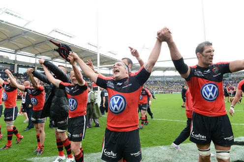 Demi-finale Clermont – Toulon : singing (quand même) in the rain !