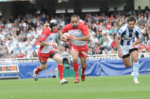 Présentation saison 2011-2012, Julien Peyrelongue (Biarritz) : « se donner des objectifs élevés »