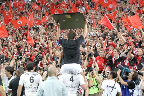 Finale TOP 14 Orange : Au coeur des tribunes