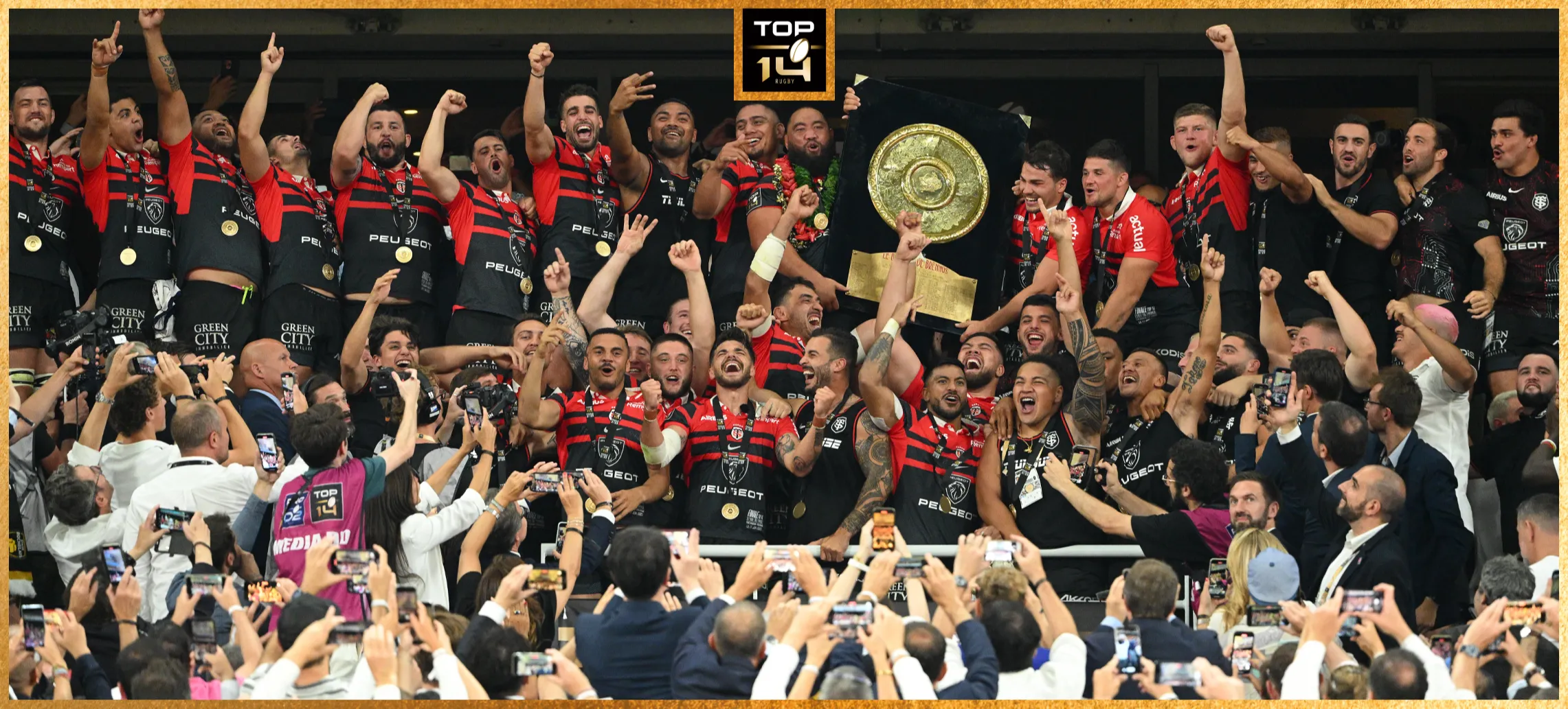Le Stade Toulousain champion !