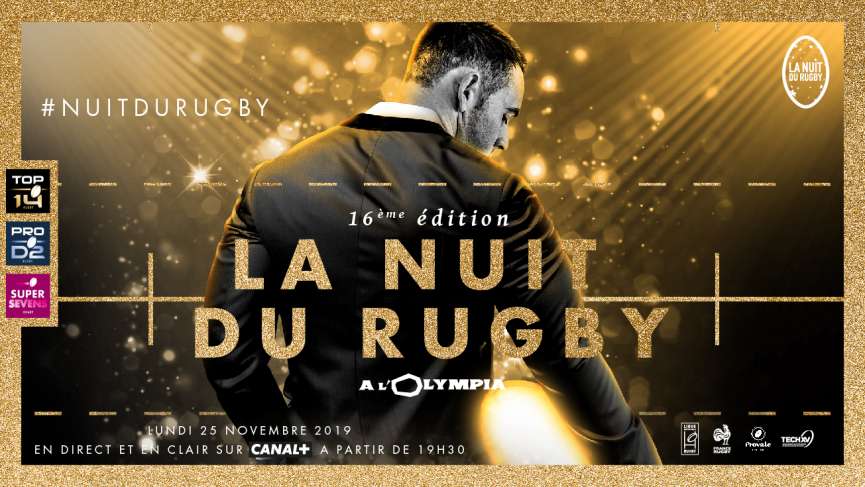 LES LAURÉATS DE LA 16E ÉDITION DE LA NUIT DU RUGBY !
